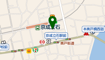 ユニバーサルドラッグ立石駅前店の地図画像