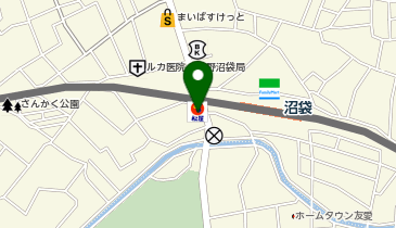 ドラッグセイムス沼袋駅前店の地図画像