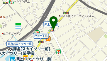 くすりの福太郎押上店の地図画像