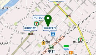 どらっぐぱぱす平井駅前店の地図画像