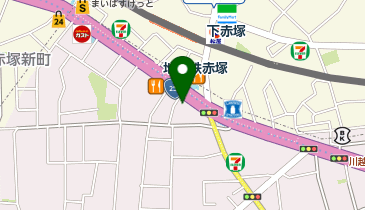 どらっぐぱぱす下赤塚店の地図画像