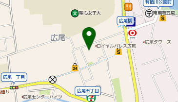 どらっぐぱぱす広尾店の地図画像