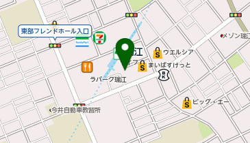どらっぐぱぱす瑞江駅前店の地図画像