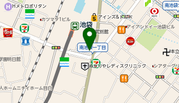 マツモトキヨシ南池袋店の地図画像