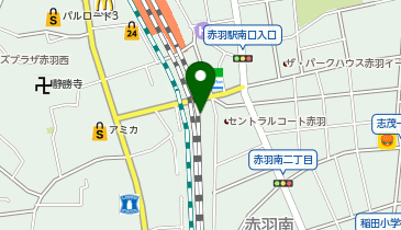 どらっぐぱぱす赤羽南口店の地図画像