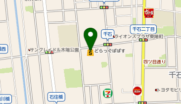 どらっぐぱぱす江東千石店の地図画像