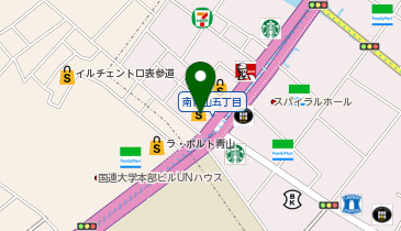 マツモトキヨシ青山店の地図画像