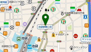ビックドラッグ池袋本店の地図画像