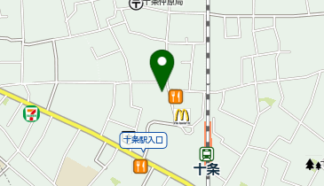 マツモトキヨシ十条銀座店の地図画像