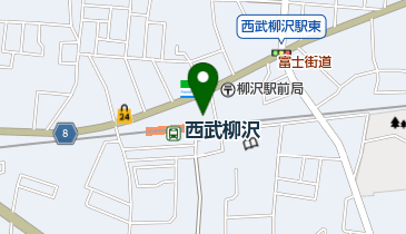 くすりのダイイチ西武柳沢北口店の地図画像