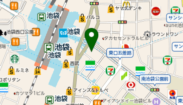 マツモトキヨシ池袋東口アネックス店の地図画像