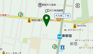 マツモトキヨシ大久保一丁目店の地図画像