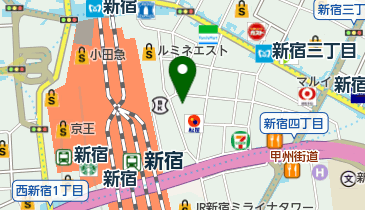 アインズ&トルペ新宿東口店の地図画像