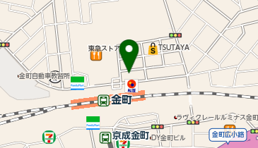 マツモトキヨシ金町駅北口店の地図画像