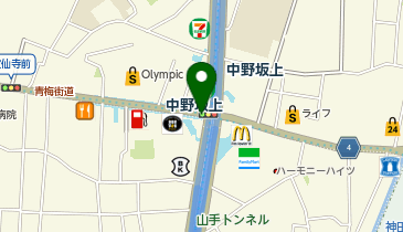 マツモトキヨシ中野坂上メトロピア店の地図画像