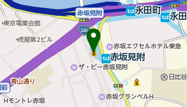 ビックドラッグ赤坂見附駅店の地図画像