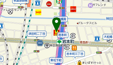 マツモトキヨシ岩本町駅前店の地図画像