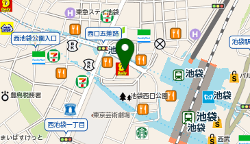 ビックドラッグ池袋西口店の地図画像