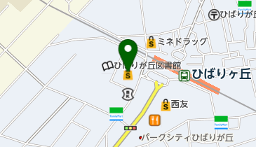 ココカラファインひばりが丘パルコ店の地図画像