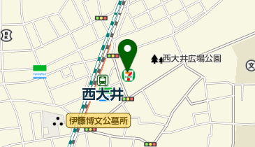 マツモトキヨシ西大井駅前店の地図画像