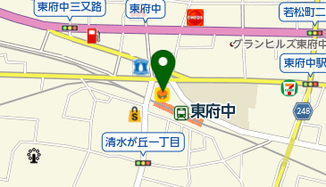 マツモトキヨシ東府中駅店の地図画像