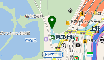 マツモトキヨシ京成上野駅店の地図画像