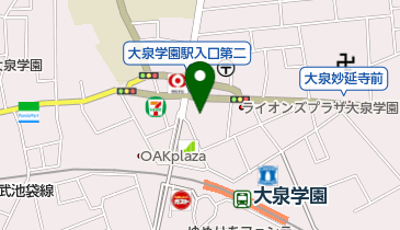 マツモトキヨシ大泉学園北口店の地図画像