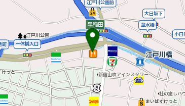ユニバーサルドラッグ江戸川橋店の地図画像