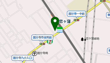ミヤモトドラッグ恋ヶ窪店の地図画像