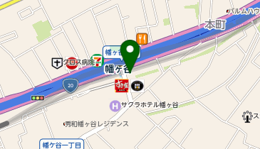 マツモトキヨシ幡ヶ谷駅前店の地図画像