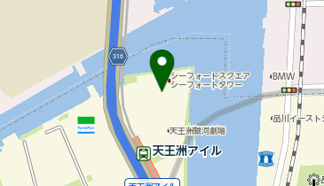 マツモトキヨシ天王洲アイル店の地図画像