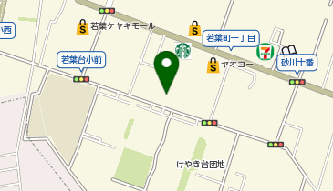 マツモトキヨシ立川若葉町店の地図画像