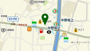 マツモトキヨシ中野坂上駅前店の地図画像