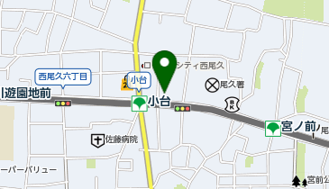 どらっぐぱぱす小台店の地図画像