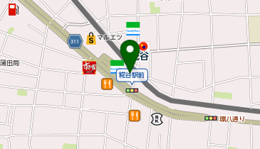 ココカラファイン糀谷駅前店の地図画像