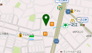 マツモトキヨシ一之江駅西口店の地図画像