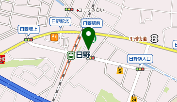 マツモトキヨシ日野駅前店の地図画像