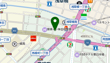 大信薬舗日本橋店の地図画像