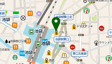 アインズ&トルペ池袋PARCO店の地図画像