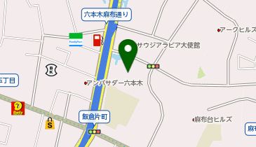 サンドラッグ麻布台ヒルズ店の地図画像