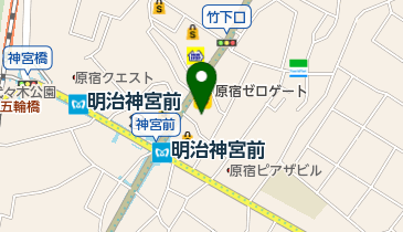 YMスクウェア原宿の地図画像