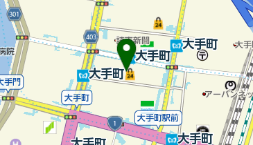 大手町ビルヂングの地図画像