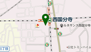 西国分寺レガの地図画像