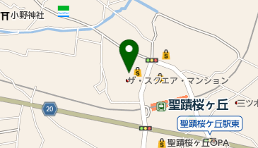ザ・スクエアの地図画像