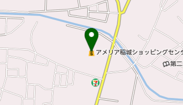 アメリア稲城ショッピングセンターの地図画像