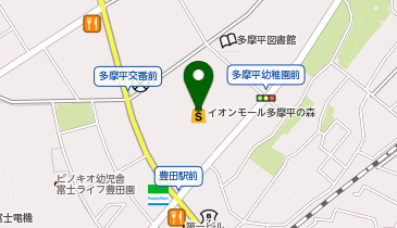 イオンモール多摩平の森の地図画像