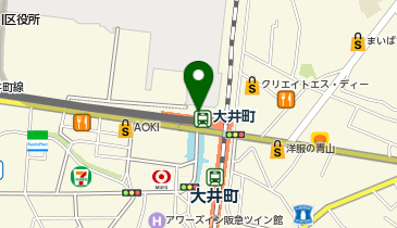 エトモ大井町の地図画像