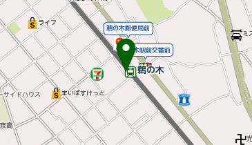 エトモ鵜の木の地図画像