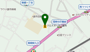 キテラタウン調布の地図画像