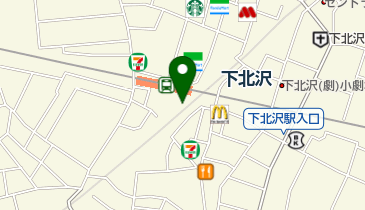 シモキタエキウエの地図画像